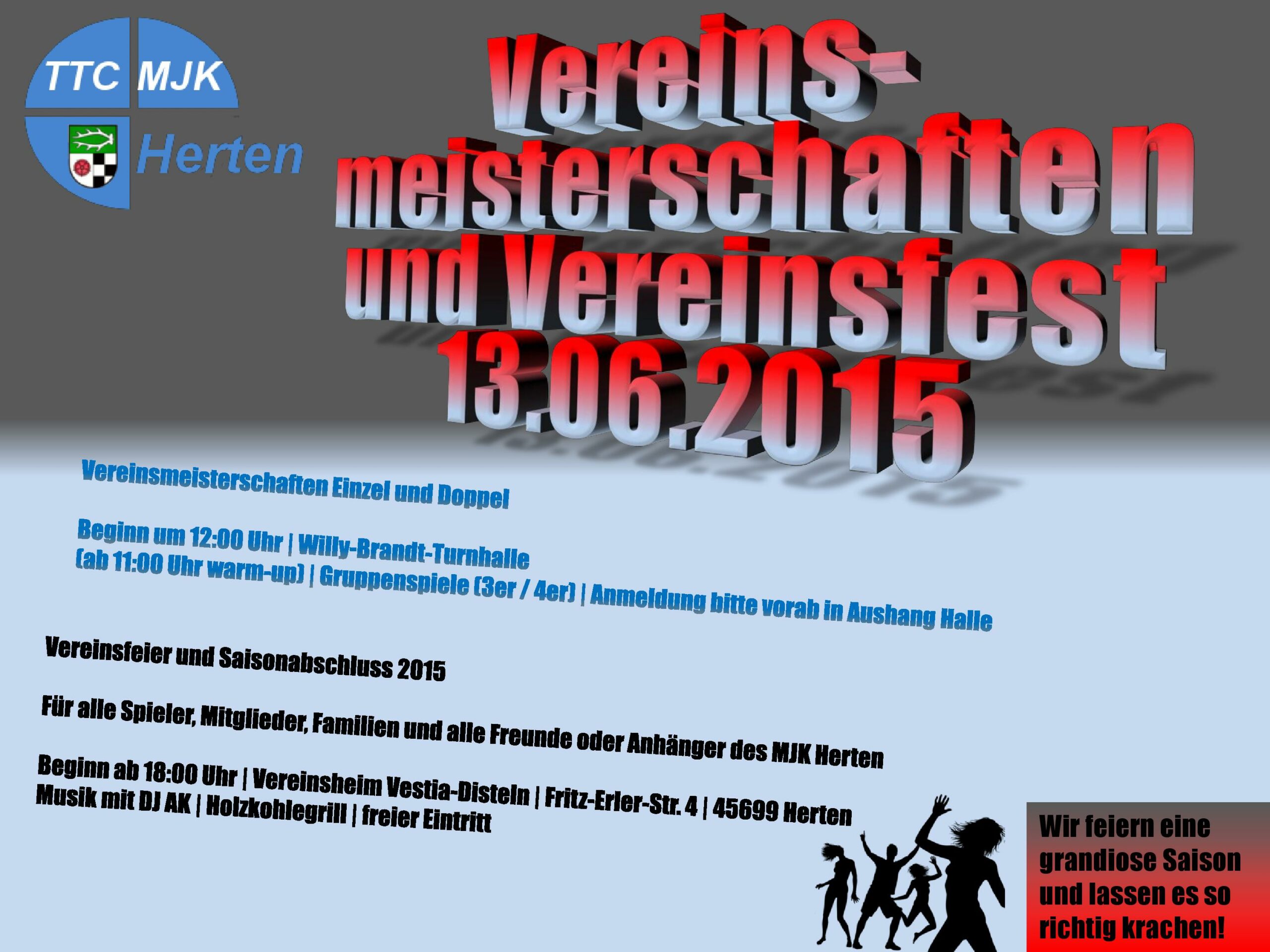 Einladung Vereinsmeisterschaften Bild