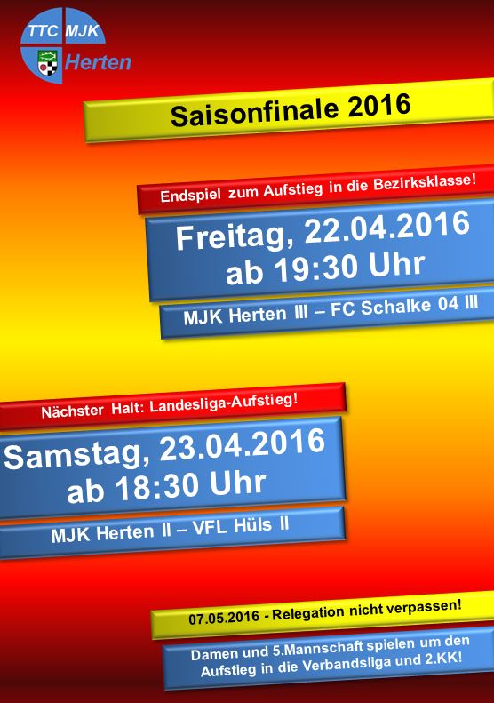 Saisonfinale 2016