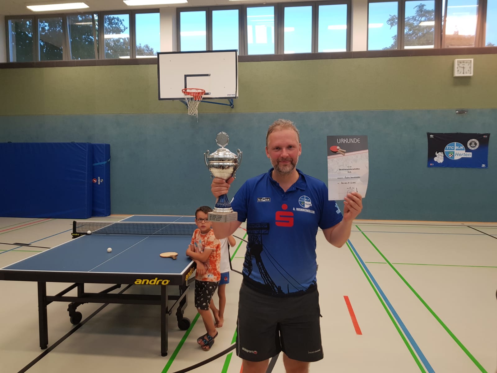 Neue Vereinsmeister beim TTC MJK Herten